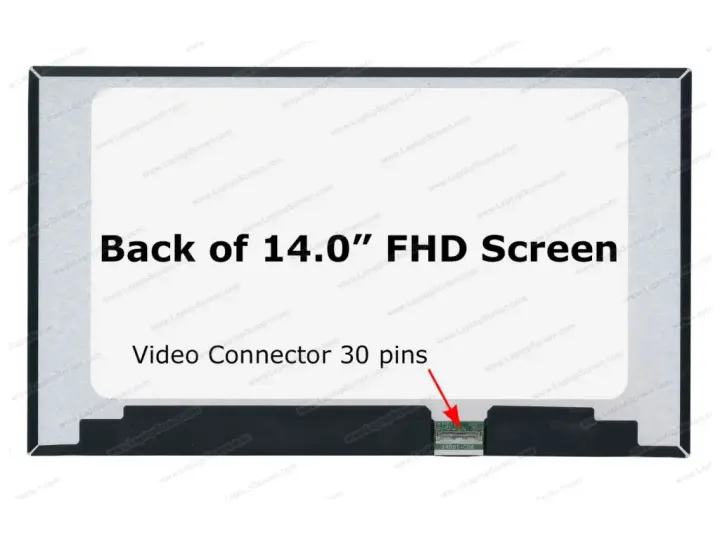 14.0 Slim 30 Pin Ips Kıvrık (Düz ) 1920x1080 60Hz Notebook Ekran