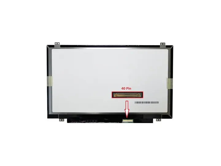 14.0 Slim 40 Pin Vidalı 1366x768 Notebook Ekran