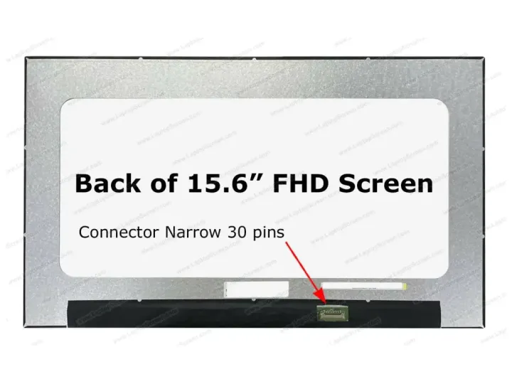 15.6 Slim 30 Pin Ips Kıvrık (Düz) 1920x1080 60Hz Notebook Ekran