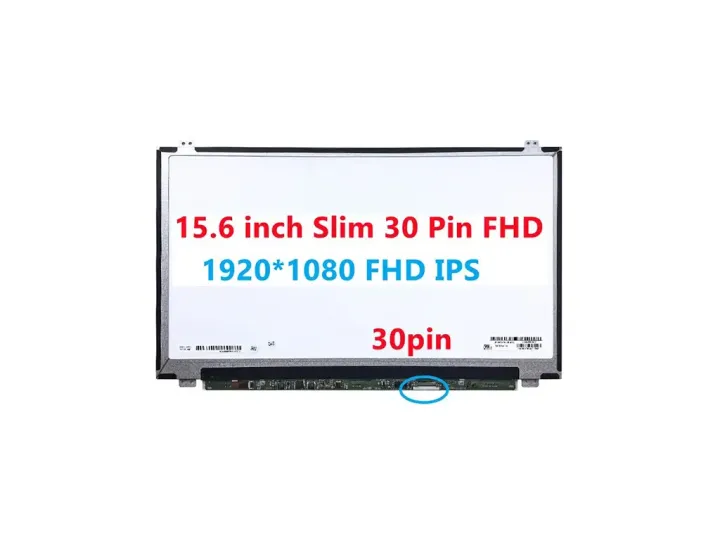 15.6 Slim 30 Pin Vidalı Ips 1920x1080 60Hz Notebook Ekran