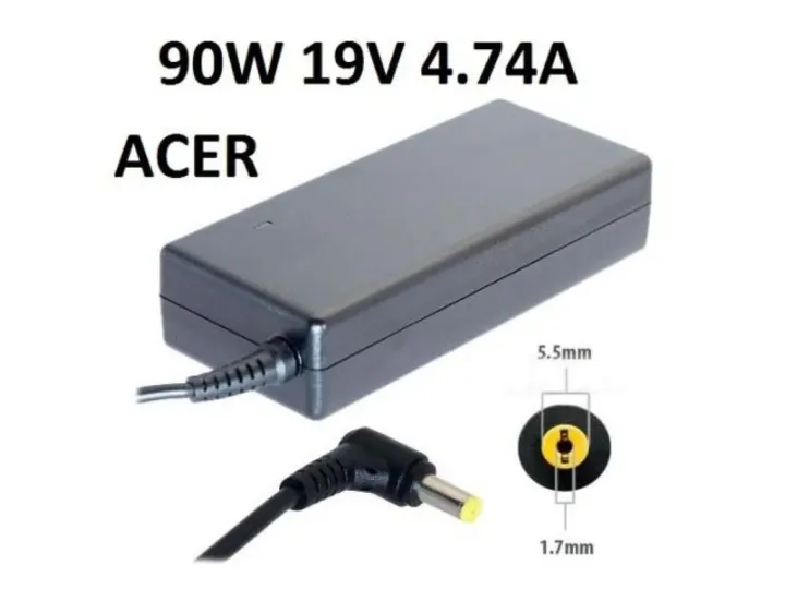Acer 19V 4.74A 90W - 5.5*1.7 Notebook Adaptör OEM
