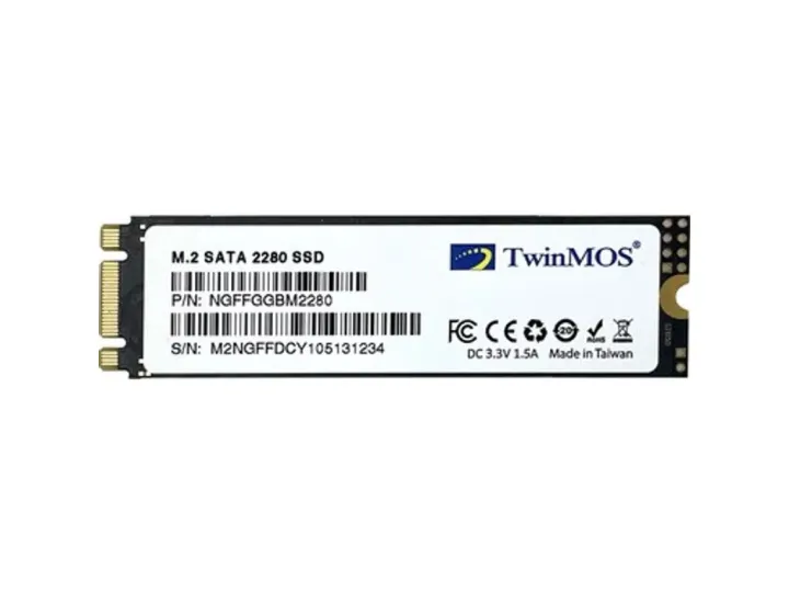 M2 256GB TWİNMOS SATA3 NGFFEGBM2280 SSD (580Mb-550Mb)