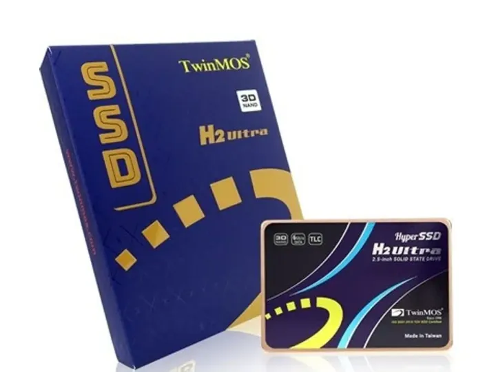 TWiNMOS SSD 256GB 2.5" SATA3 (580MB-550MB/S) TLC 3DNAND BLACK